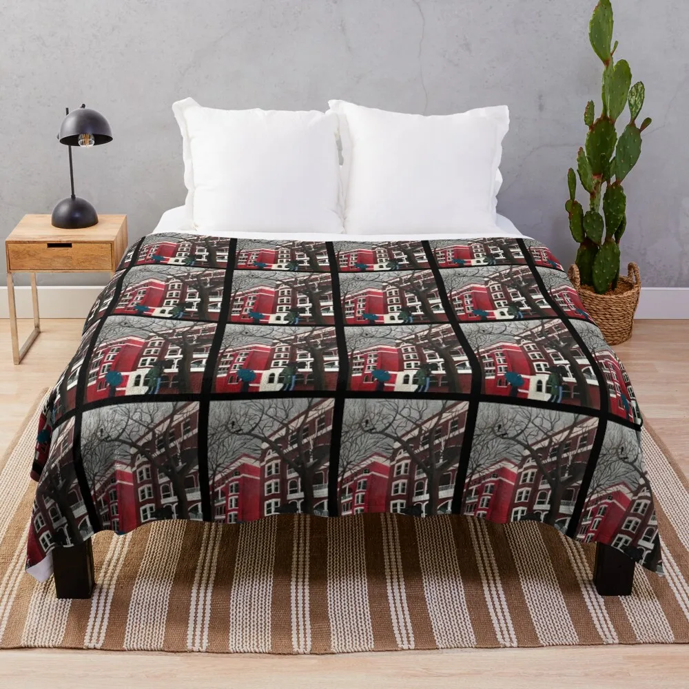 

Autumn in the West End Throw Blanket sofa bed Tourist Blanket Thin Blankets