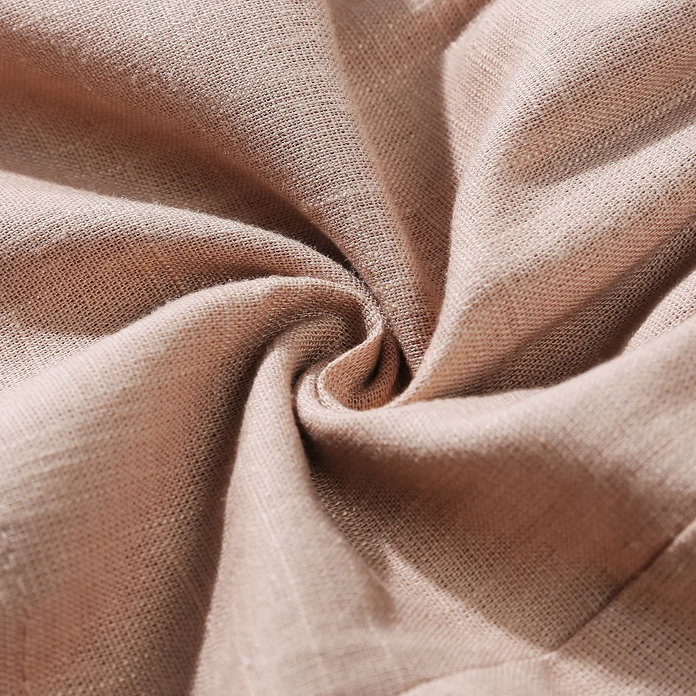 Breathable Linen Baby Rompers Jumpsuits for Summer