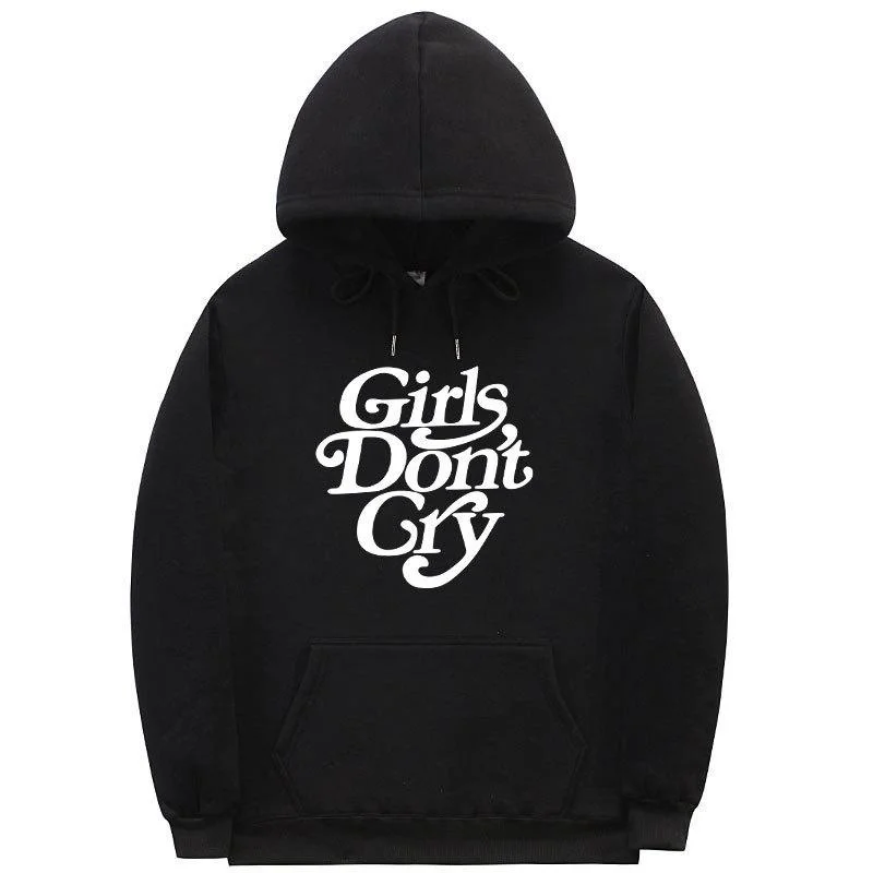 

Girls Don't Cry Print Hoodie Men Women Apring Autumn Long Sleeve Pullover Sweatshirt Casual Street Style Unisex Outdoors Top