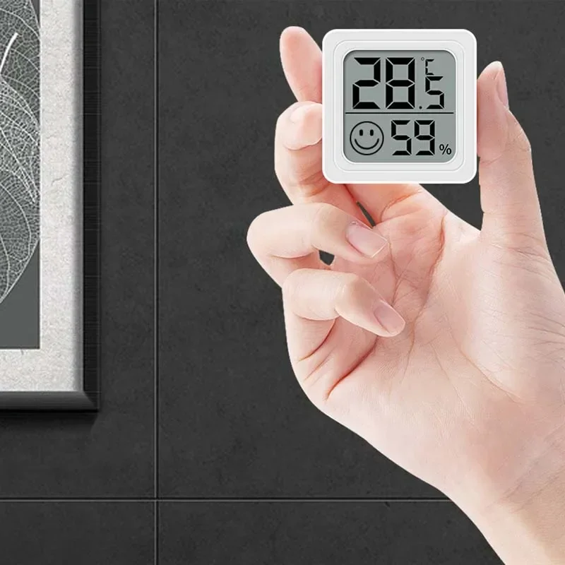 Mini Indoor Thermometer LCD Digital Temperature Humidity Gauge