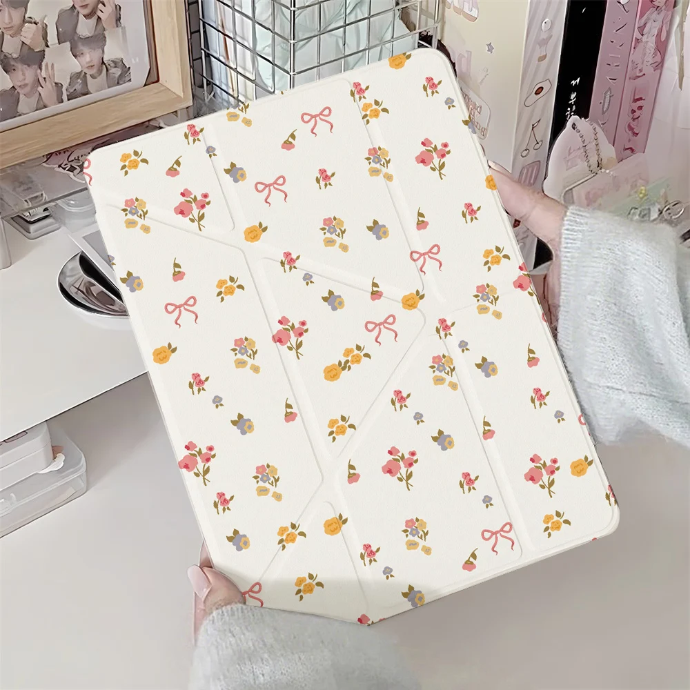 Elegant Floral Tablet Case with Advanced Protection