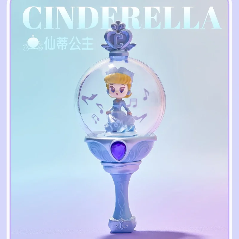 Disney Princess Fairy Magic Wand Blind Box Decoration Ariel Snow