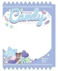 Cartoon Candy Bag Badge Protector - Anime Decoration Case and Accessories (A)