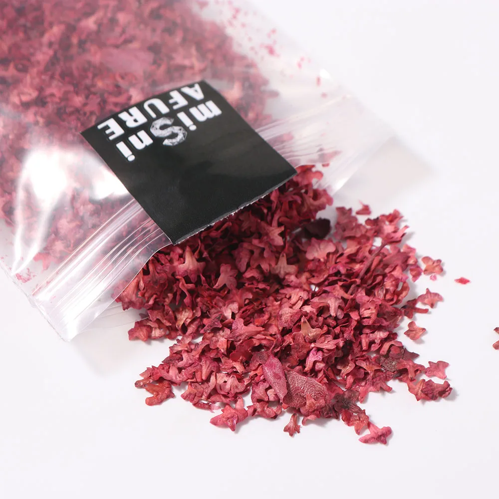 Static Model Miniature Leaves Model Miniature Terrain Layout Scene Micro Landscape Leaves 35ml Grass Tufts DIY Miniature Leaf