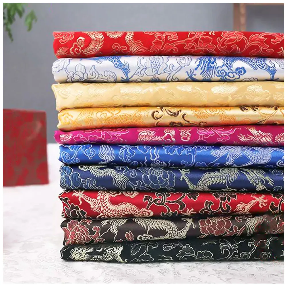 embroidered silk fabric for dresses Green Floral Embroidered Cotton Silk Dress Material main image 1