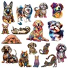 Puppy Dog Cat 3D Animal Puzzles Wooden Puzzle Adult Kids Jigsaw Puzzles Montessori Games Children Christmas Gifts Toys 1