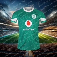 Ireland Rugby Jersey Clothes Player Men Kids Children Train T Shirt Team Girls Women Tee Teenager Home Top Canterbury 2024/25 1