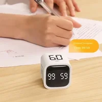 LED Display Productivity Cube Timer Gravity Sensor Flipping Preset Time Dual Modes Countdown Cooking Digital Timer Oven 6