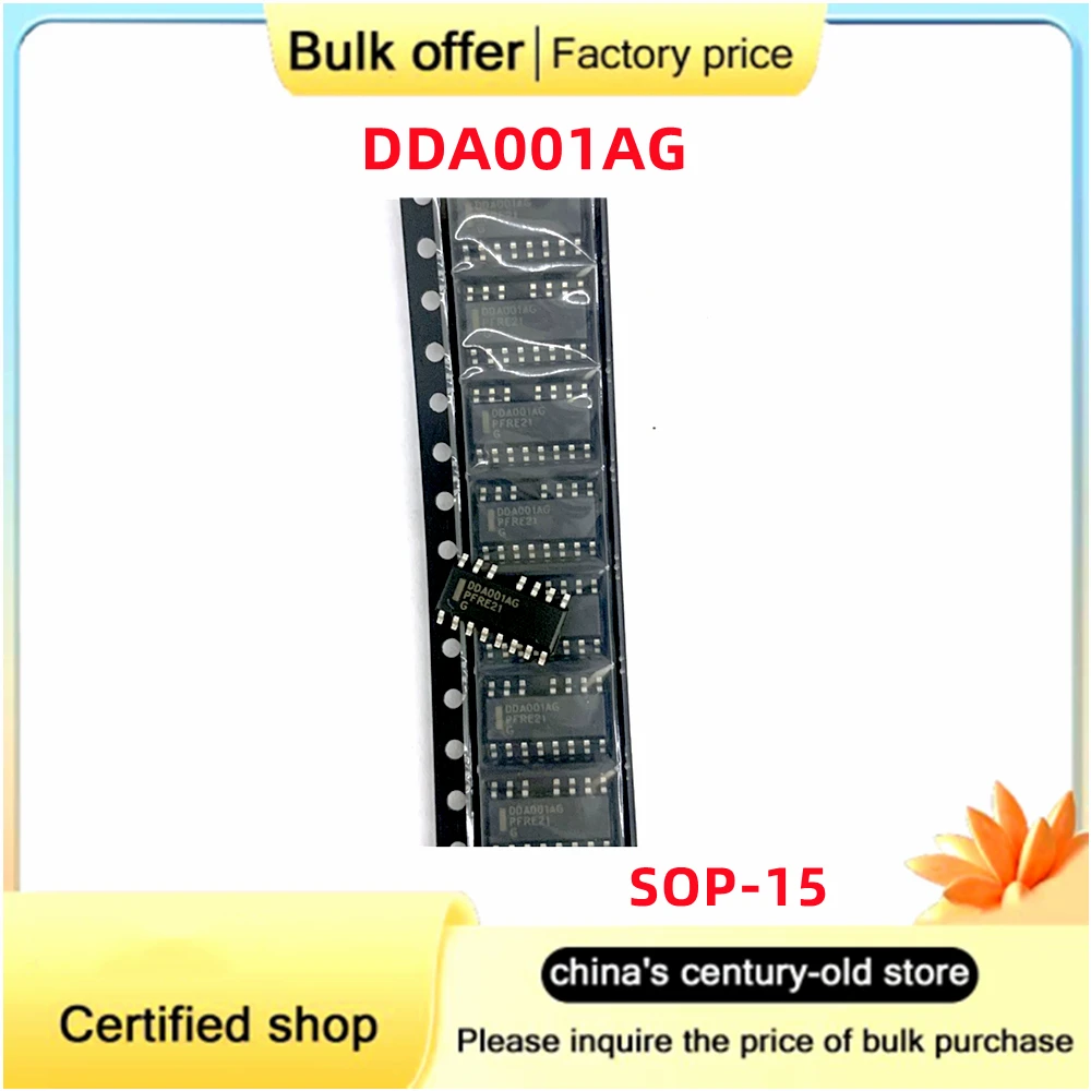 

10PCS/Lot Original DDA001AG DDA001 DDA001A SOP-15 chip LCD power supply IC chip Best Quality