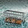 Kitchen Sink Drain Rack Organizer Stainless Steel Self-draining Sink Shelf Soap Sponge Holder Dishcloth Towel Rack filter basket 4