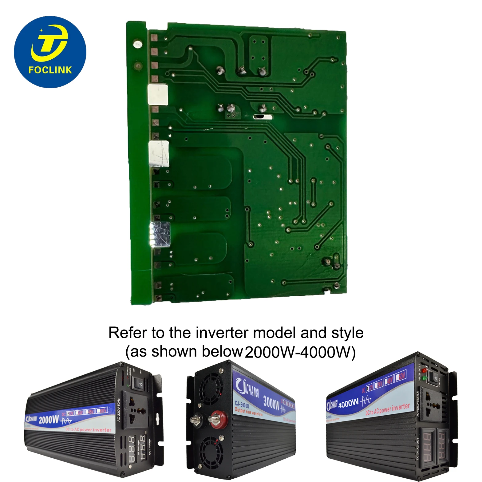 para ac 110v 220v inversor driver placa