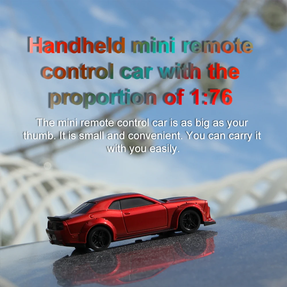 Turbo Racing New 1:76 C75 Road Radio-Controlled Car Mini Full Scale Remote  Control Car Toy RTR Suitable For Children And Adults 6