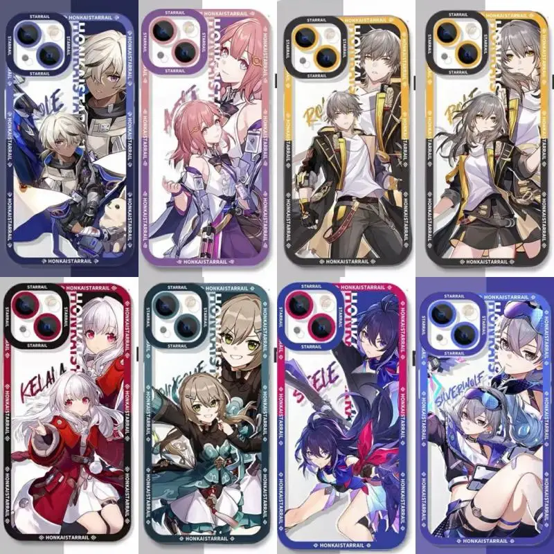 Versatile Smartphone Protective Case - Honkai Star Rail Design