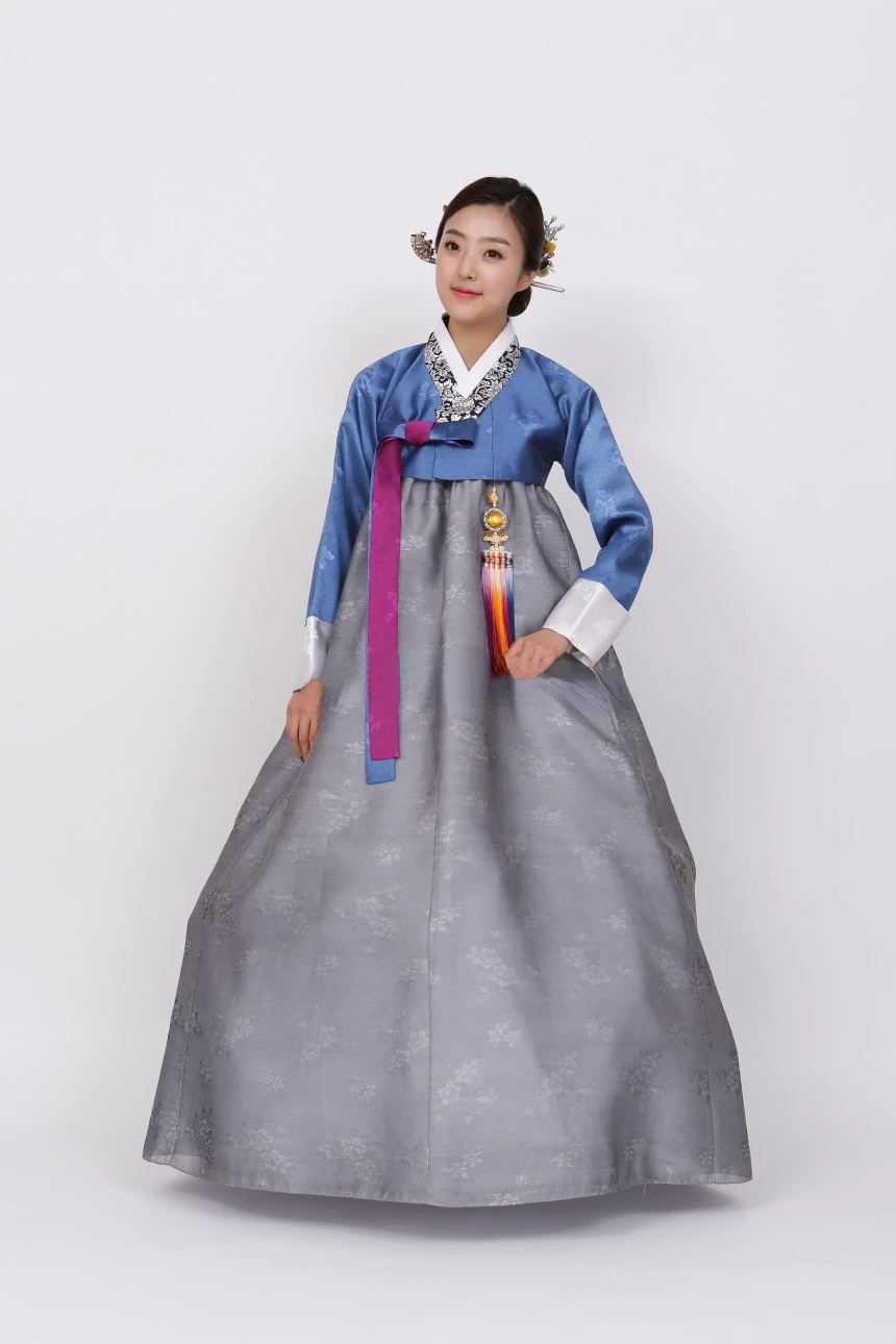 Ladies Hanbok Custom Korean Imported Fabric Ladies Hanbok/Mother Hanbok Korean Ethnic Clothing