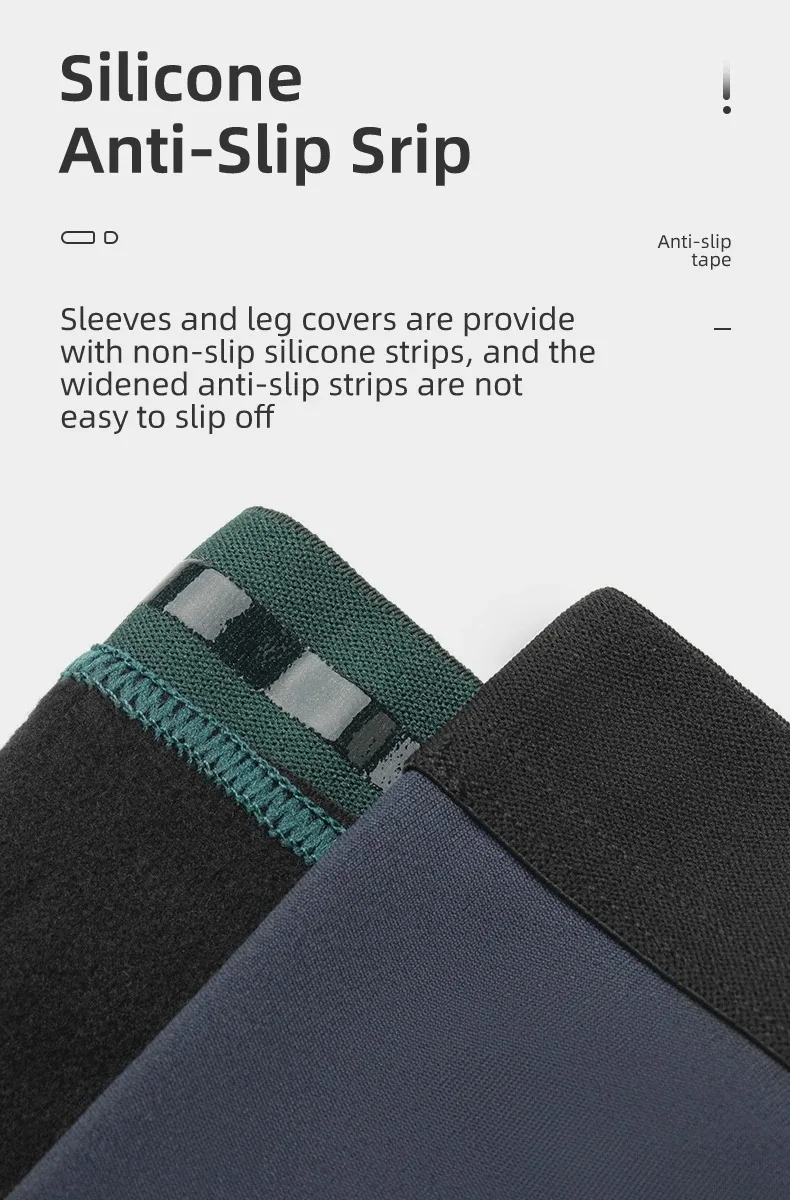 Description Picture 4 of itemROCKBROS Cycling Leg Sleeves Warm Fleece Legwarmers Bicycle Riding Leggings Autumn Winter Windproof Sports Leg Covers