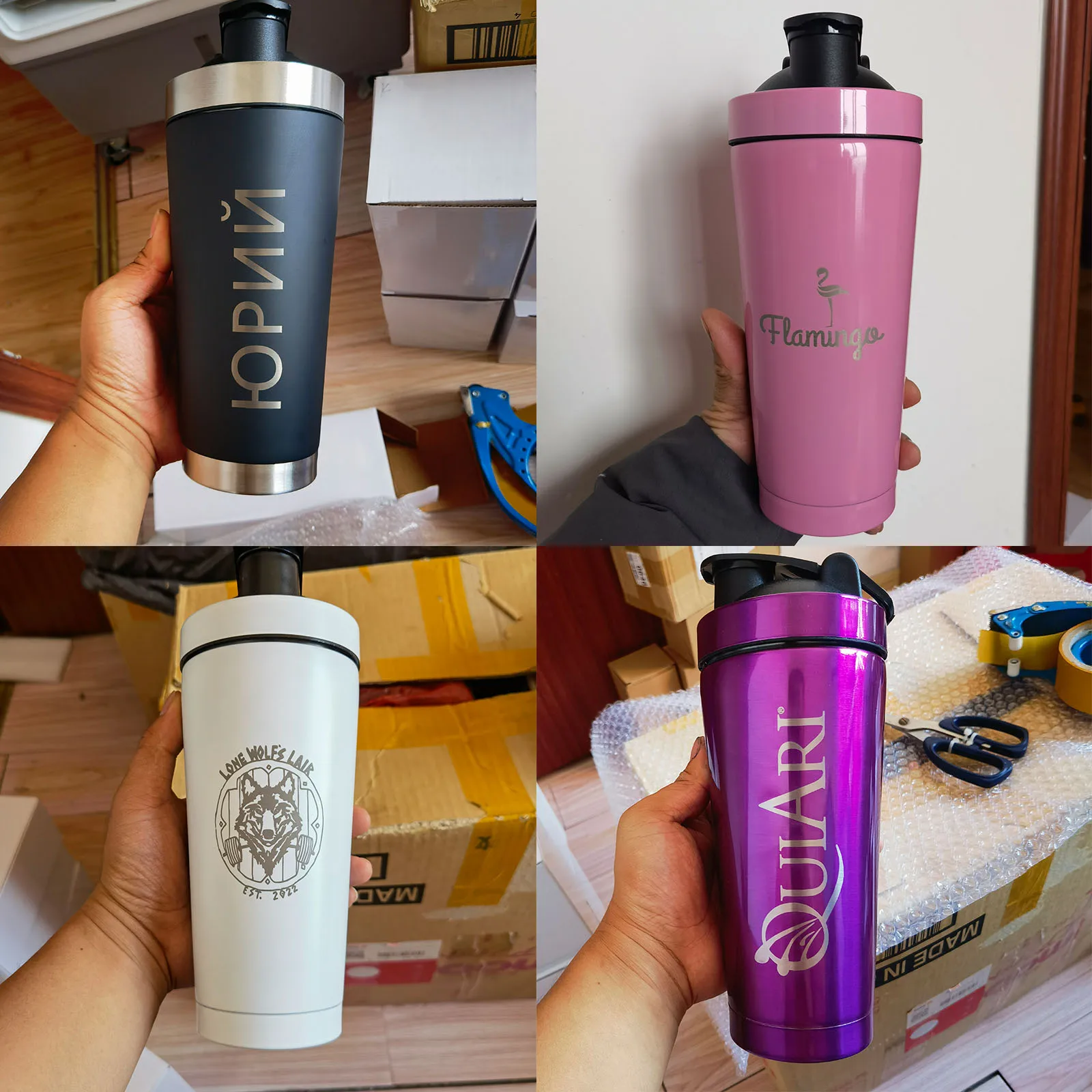 Stainless Steel Insulated Shaker Bottle