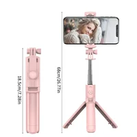 Wireless Selfie Stick Tripod with Detachable Remote for iPhone TikTok Live Streaming - Image 6