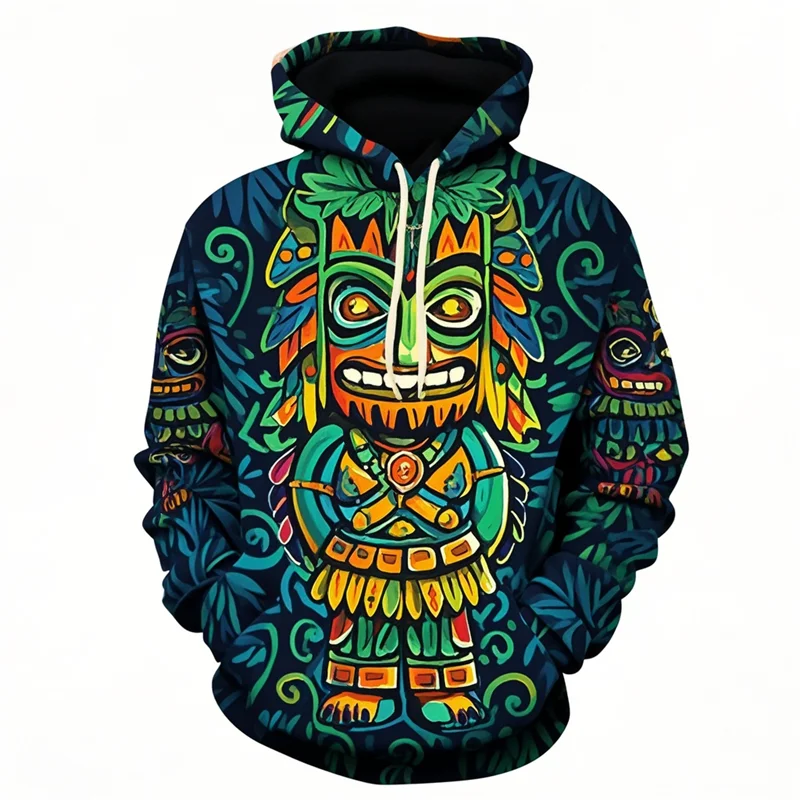 Hawaiian 3D Print Hoodies Oversized Sweatshirts
