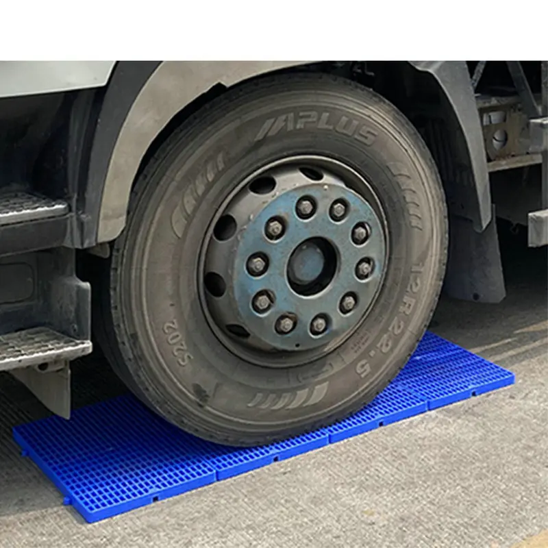 Assembled Heavy Load HDPE Plastic Floor Pallet Grid Board Sheet Moisture-proof Ground Slat Cushion for Warehouse Supemarket