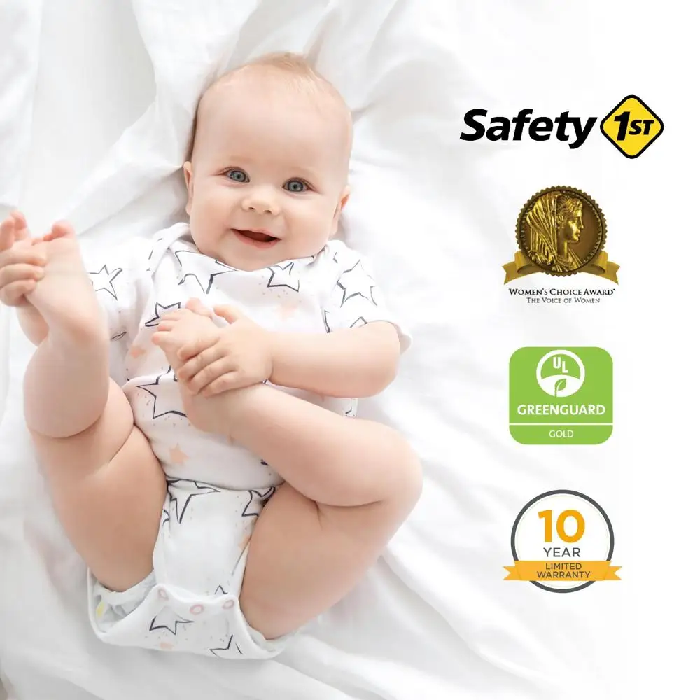 Dual Sided 2-in-1 Baby Crib Toddler Mattress Waterproof Antimicrobial GREENGUARD Gold Certified Extra Firm Lightweight 4