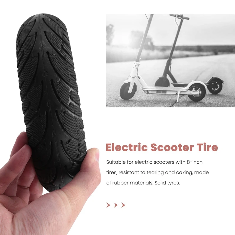 8 Inch Electric Scooter Tire 200X50 Solid Tire Rear For Speedway RUIMA Mini 4 PRO