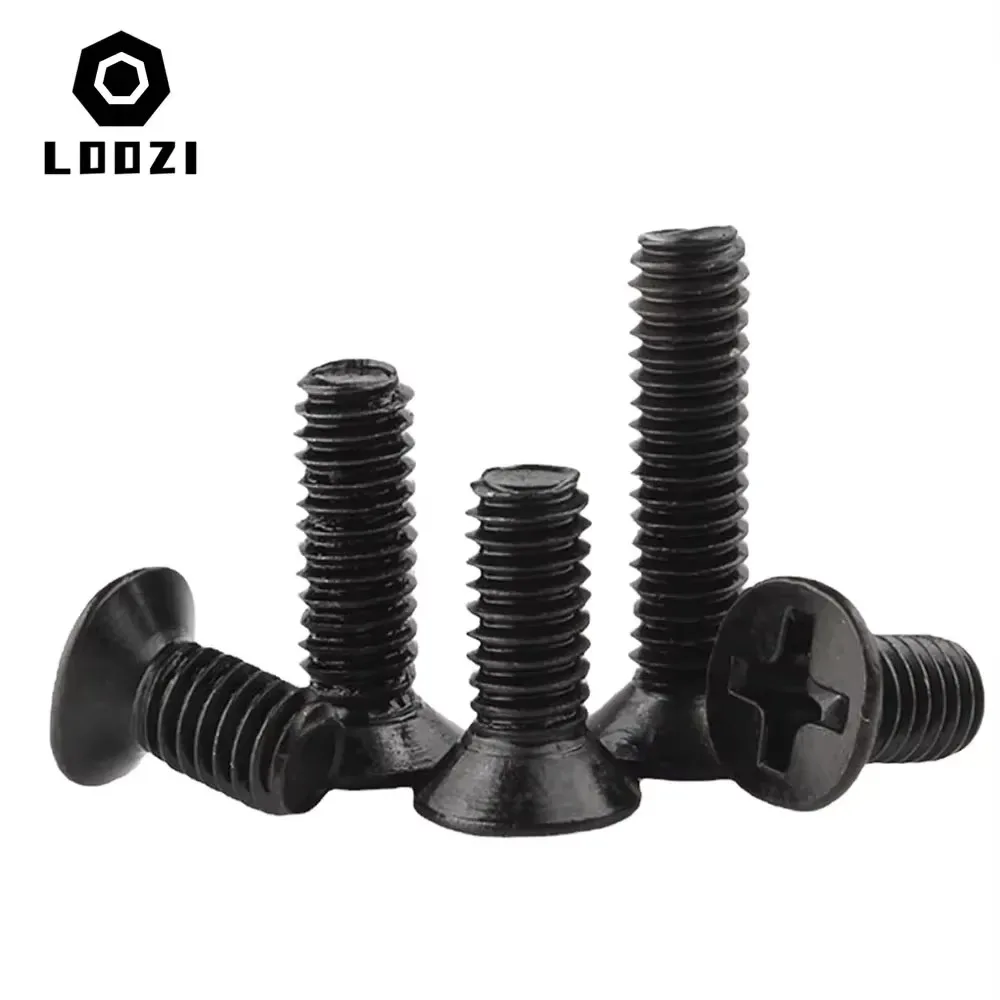 Mini Micro Cross Phillips Flat Countersunk Head Screw Bolts 10/20/50pcs M1.2 M1.4 M1.6 M2 M2.5 M3 M3.5 M4 M5