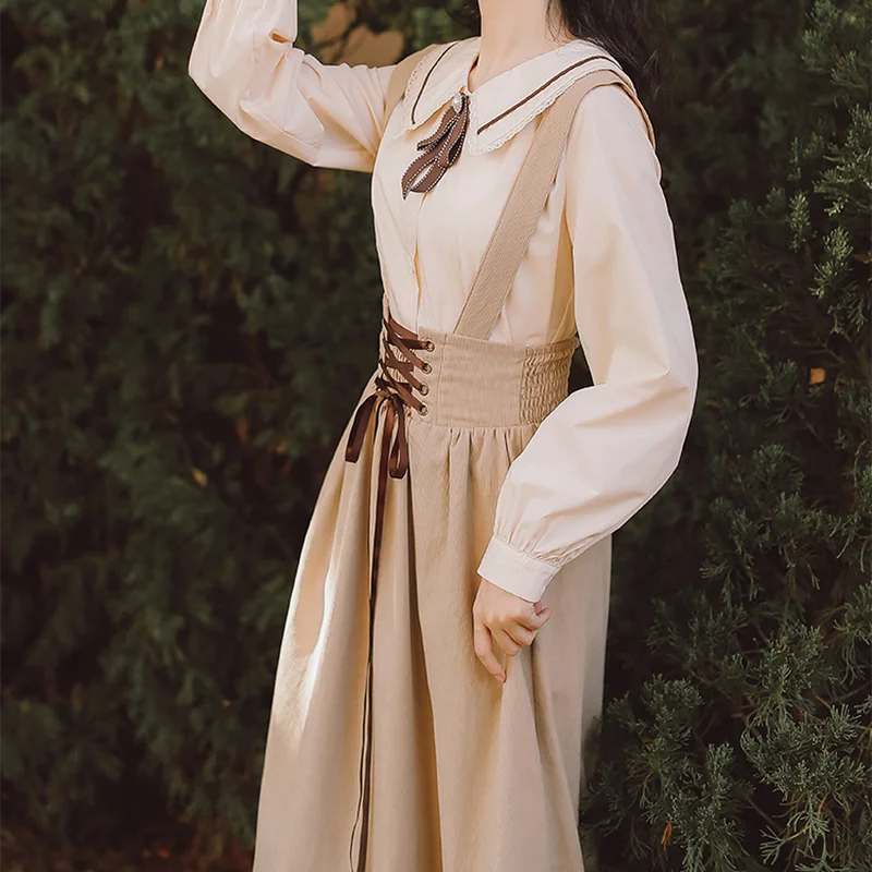 Lisong Women's High-Low Bowknot Party Skirt - Taffeta, Floor Length, Cameo Brown, Size 16 US