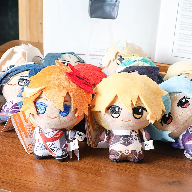 임팩트 타르타글리아 카에야 다이루크 벤티 샤오 클레 플러시 펜던트 장난감, 미니 키체인 인형 배낭, 선물용 액세서리, 10cm