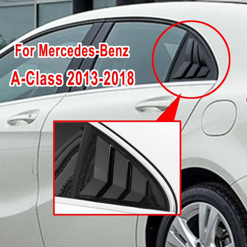 

Car Side Vent Window Louver Cover Trim Sticker For Mercedes Benz A Class W176 A180 A200 A160 A250 A45 AMG Hatchback 2013-2018