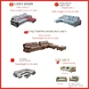 Sofa cushion light luxury wind high-grade four seasons universal non-slip seat cushion sofa cover Nordic backrest cover cloth 3