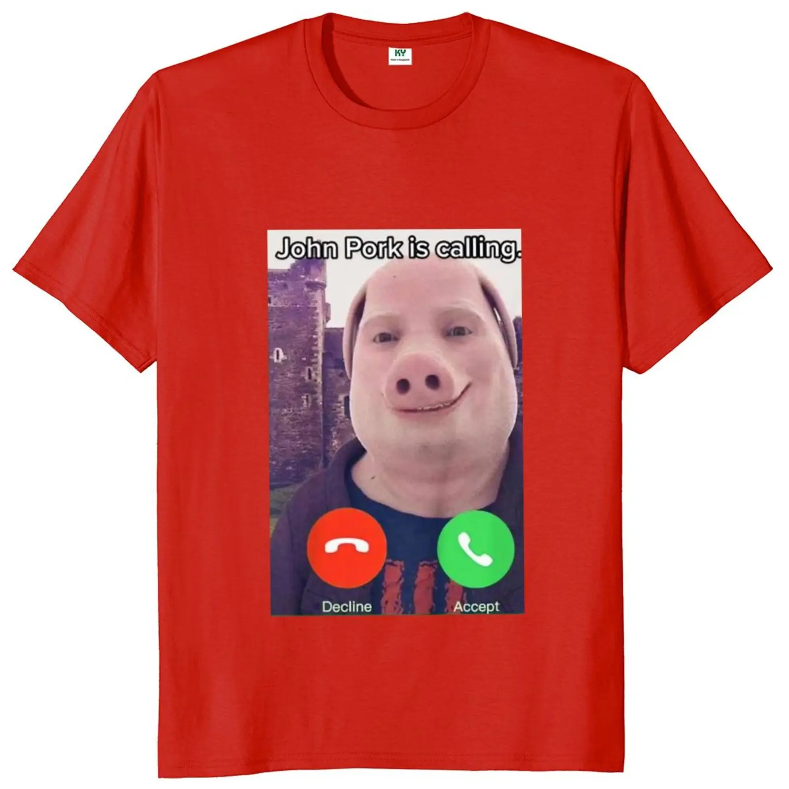 John Pork Is Calling Funny Answer Call Phone Png, John Pork Tapestry Png, John  pork meme wall hanging tapestry in 2023