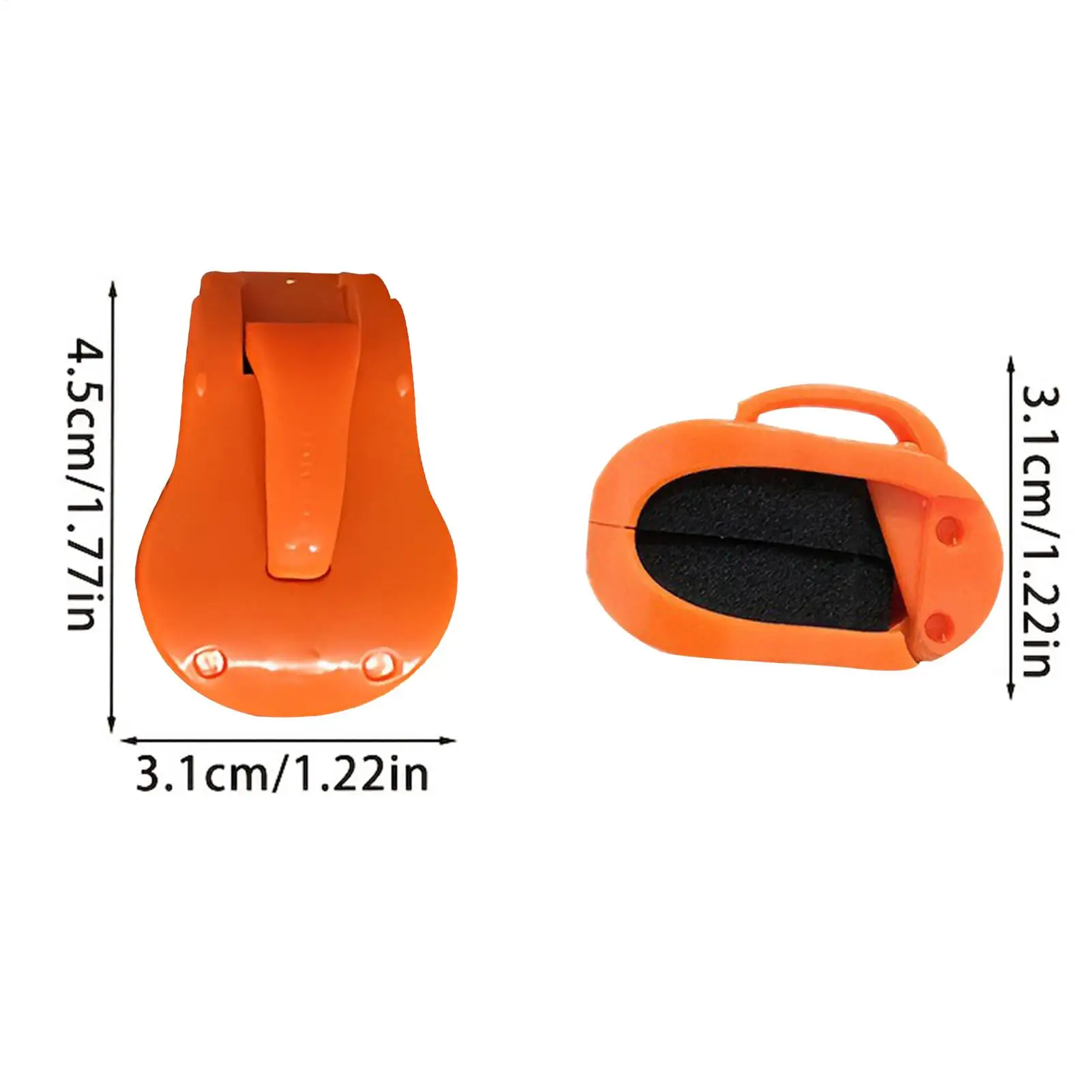 Fishing Rod Holder Clips 4Piece Rack Organizer Portable Elastic Fishing Rod Holder For Bank Shore Pier Pool Ice Saltwater