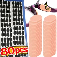 Non-slip Nose Pads Self-Adhesive EVA Foam Anti-pressure Mini Soft Oval Shape Glass Eyewear Eyeglasses Sticker Accessories Kit 1