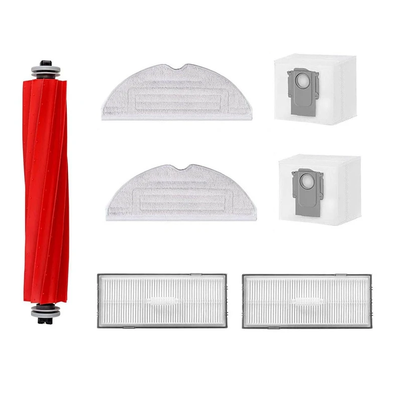 

Parts Accessories For Roborock S7 Maxv Ultra/S7 Pro Ultra, Replacement Parts Robot Vacuum Cleaner Accessory Set