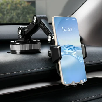 360° Rotation Universal Car Phone Holder – Dashboard, Windshield, and Trunk Mount Mobile Stand for Smartphones & GPS Devices 1