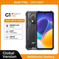 Oukitel G1 Rugged smartphone Android 6.52‘' 10600mAh 24GB+256GB rugged phone Android14 48MP HD+ Camera cell phone 1