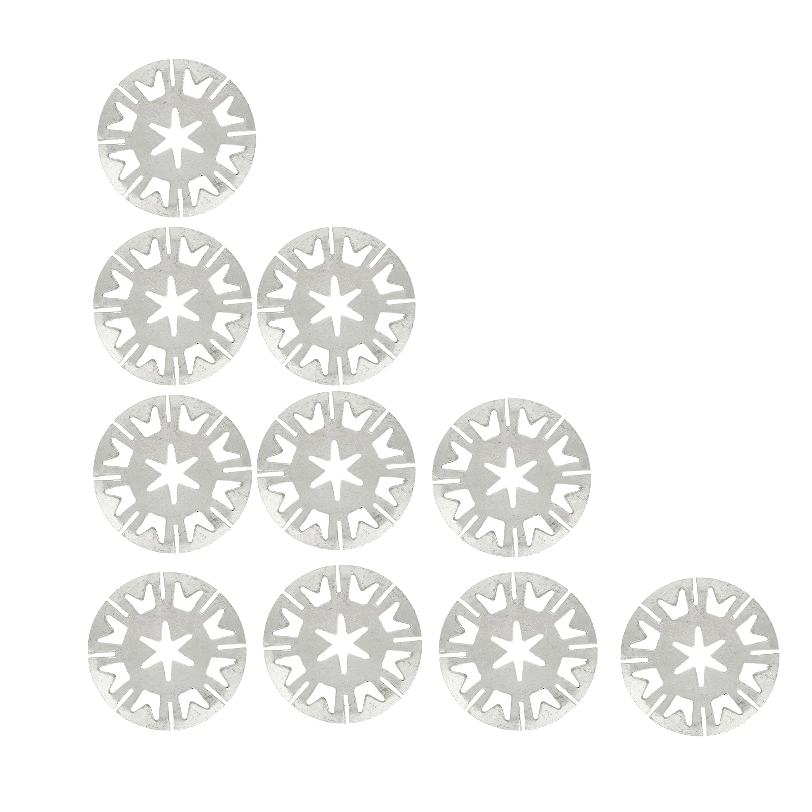 

Car Fixing Clip High Quality Metal Spring Washer Nut Push-On Retainer Clip Undertray Universal 50X Accessories