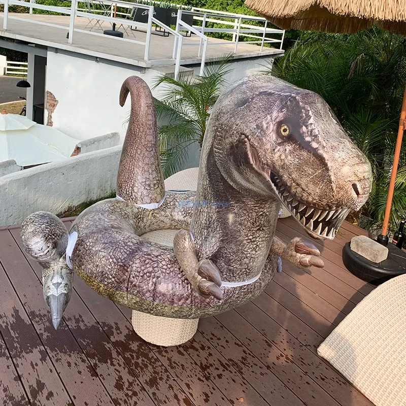 Pool Floaties Dinosaur Pool Float Inflatable For Boys Girls Giant