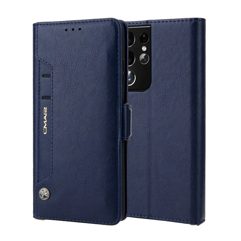 

Phonecase for Samsung Galaxy S23Ultra case,PU Material built-in Phone Holder Galaxy S23 Case business style