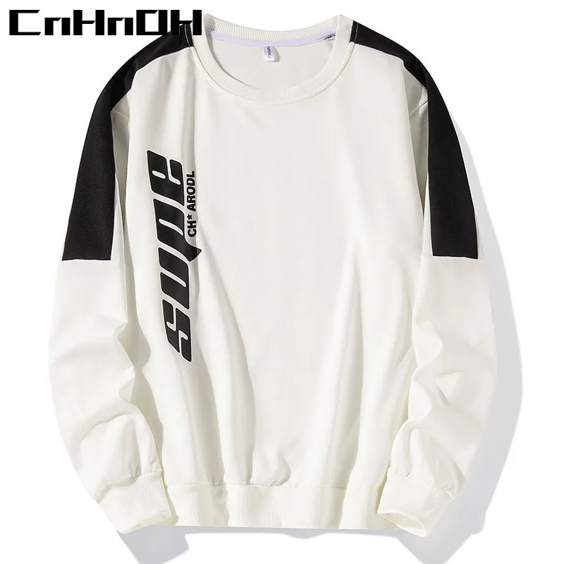 

Мужской свитер CnHnOH, Новинка весна-осень 2022, брендовая нижняя рубашка с круглым вырезом, Мужская одежда, куртка