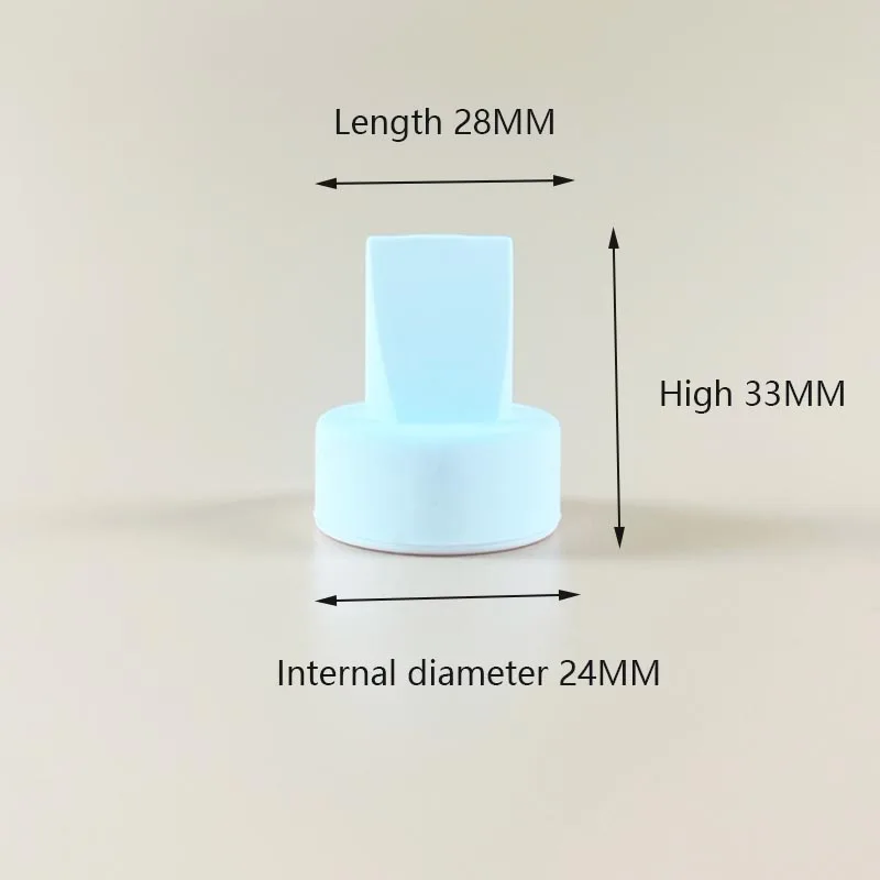 6Pcs Duckbill Valves Breast Pump Accessories Replacement Parts Compatible for Spectra S1 S2 S9 Motif Luna Bottles Milk Downflow
