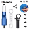 Riveting Machine, Electric Rivet Gun Adapter, 2.4mm-3.2mm-4.0mm-4.8mm Riveting Tools, Home Riveting Machine, For Electric Drills 1