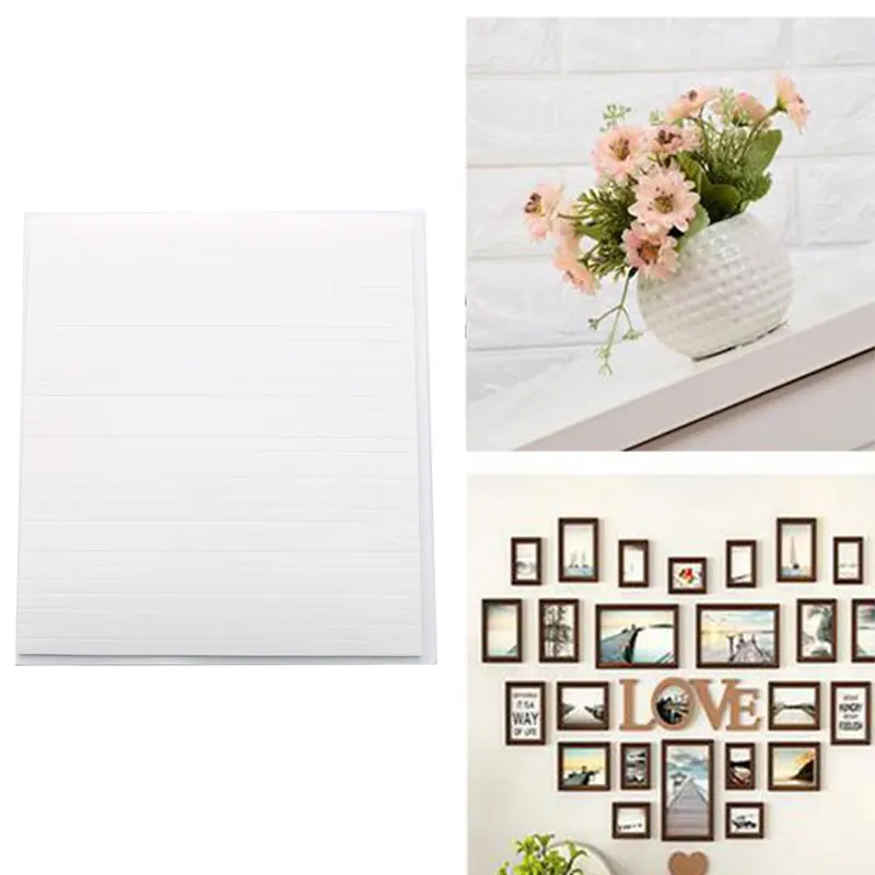 13.8cm Length Double-sided Adhesive Foam Strips Hook Loop Tape for DIY Scrapbooking Craft Shaker Cards Making Tool