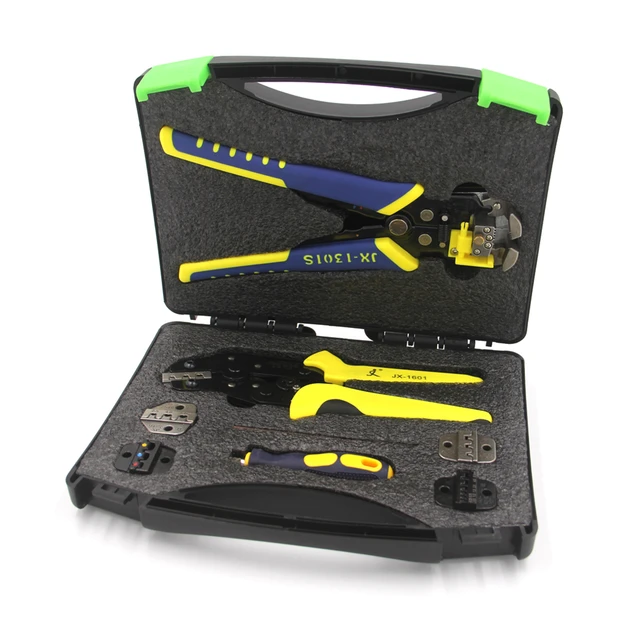 Ferrule Crimper Tool,Ratchet Crimping Tool Kit-Wire Stripper & Crimper  Plier ,or Plier Set with Connectors - AliExpress