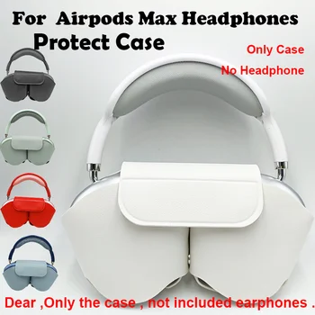 Custodia per Airpods Max (solo custodia, senza auricolare) Custodia protettiva per auricolari Custodia in morbida pelle, contro cadute e graffi, accessori per Airpods Max