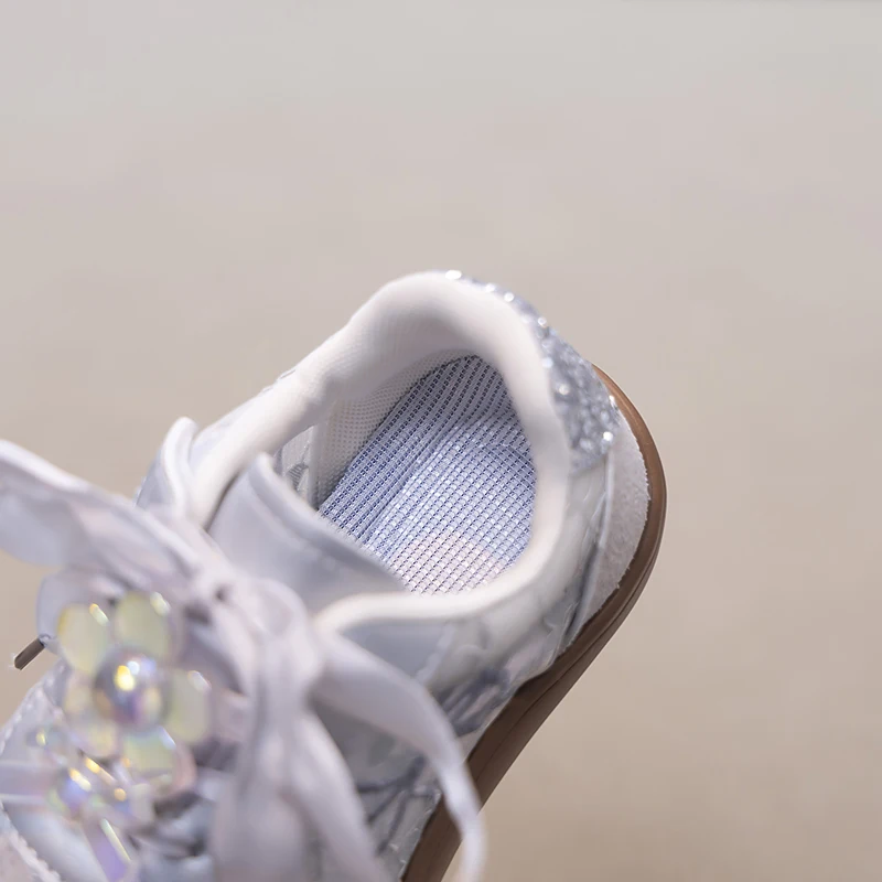 Girls Floral Print Mesh Tennis Shoes for Summer