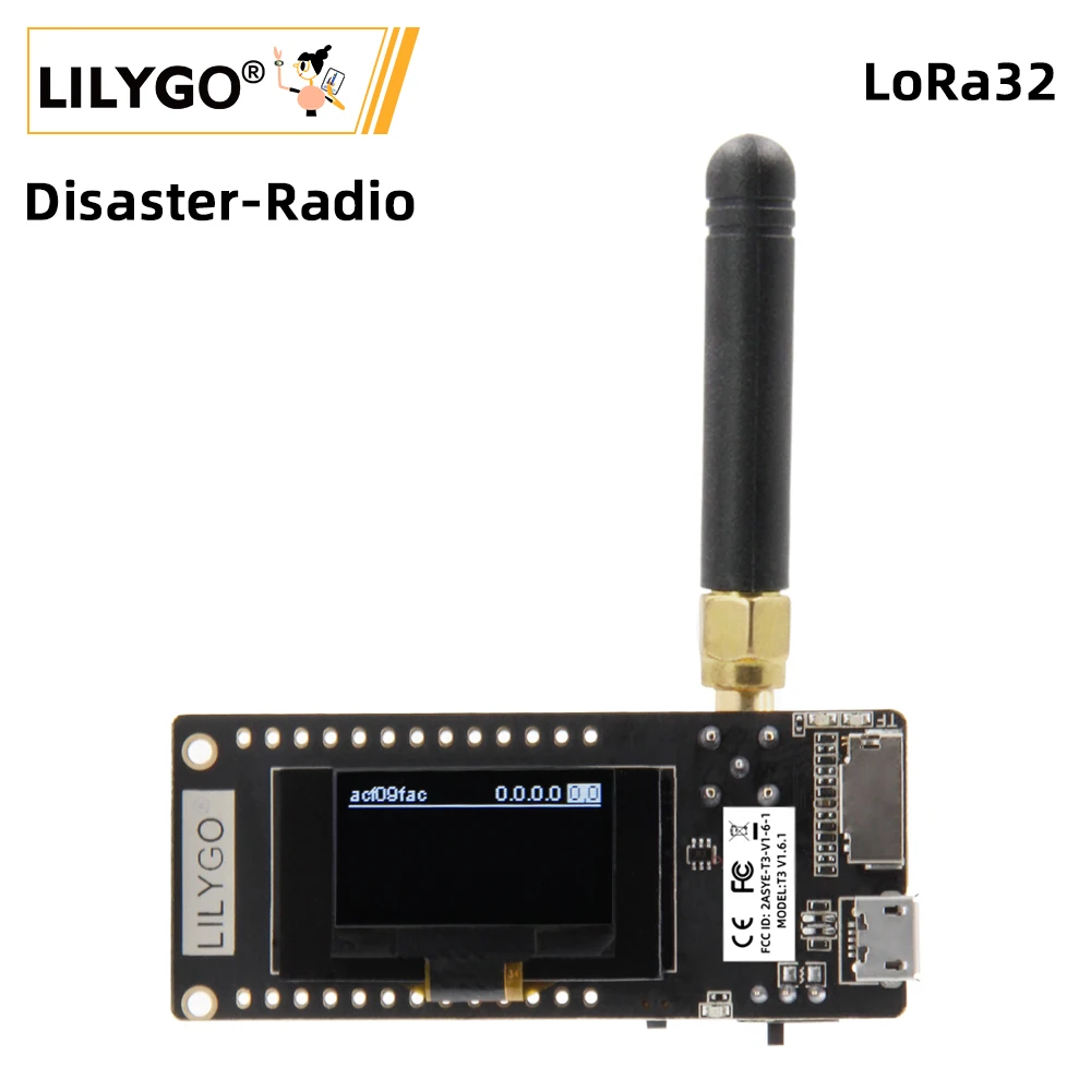 LILYGO® TBeam ESP32 LoRa Module LoRaWAN Long Range 433MHz, 51 OFF