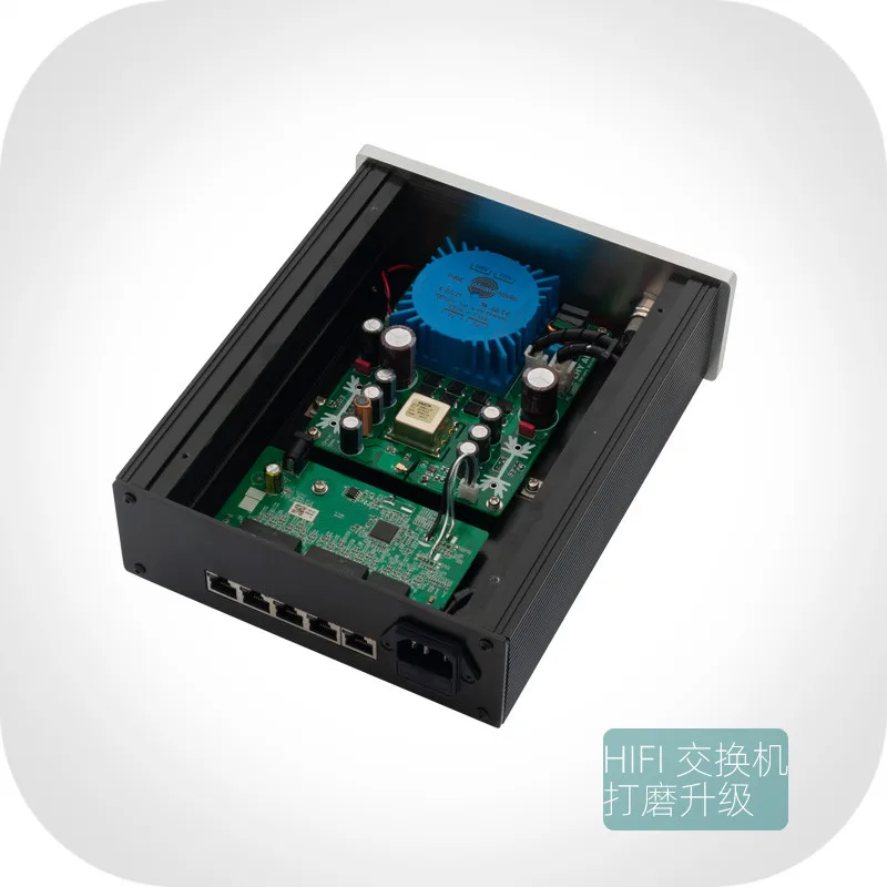 New Hifi Audio Switch Full Linear Dc Power Supply Sc Cut Ocxo Constant Temperature