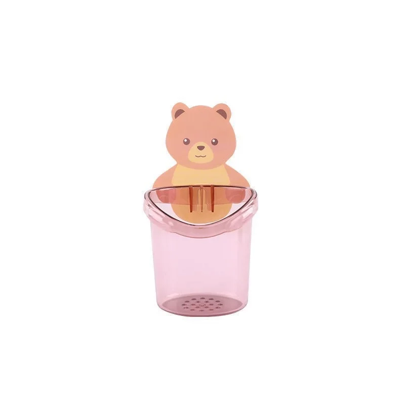 1pcs Toothbrush holder Bathroom accessories Bathroom supplies organizer Bathroom shelf Toothpaste holder Comb storage rack 5