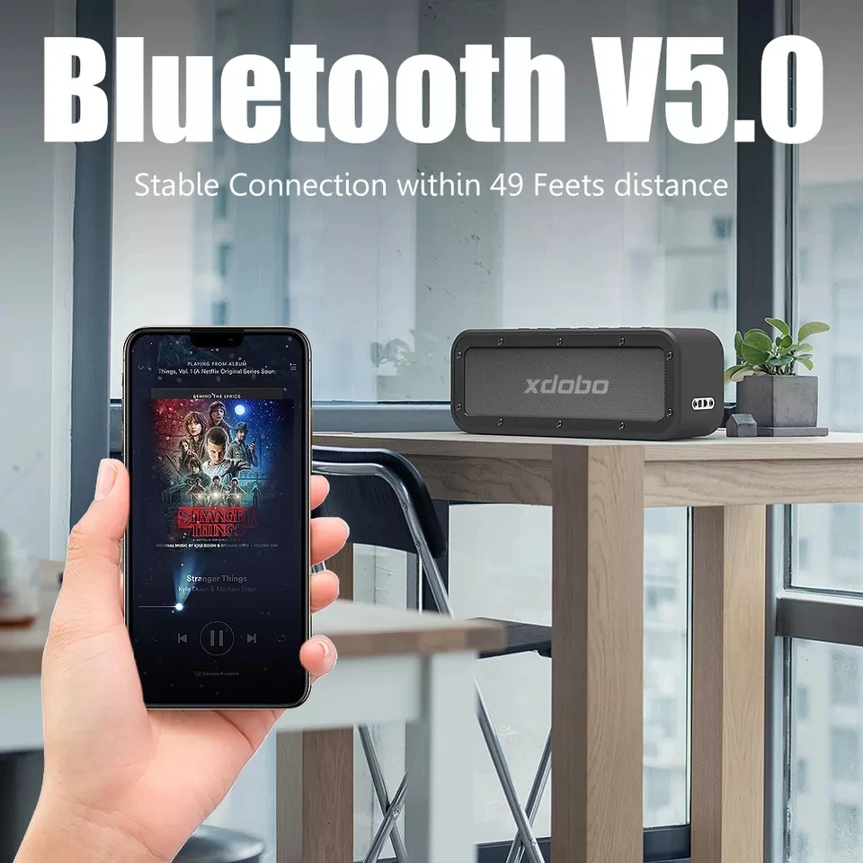 Bluetooth Xdobo-wake1983スピーカー,50W,ワイヤレス,スーパー